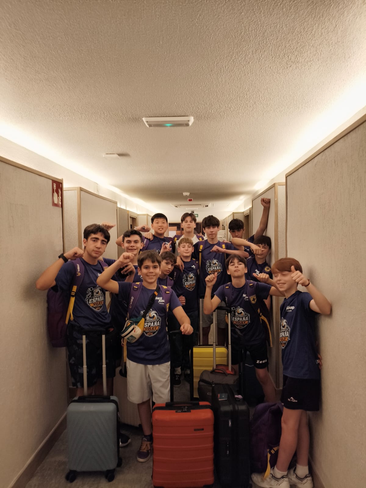 Y salimos del hotel