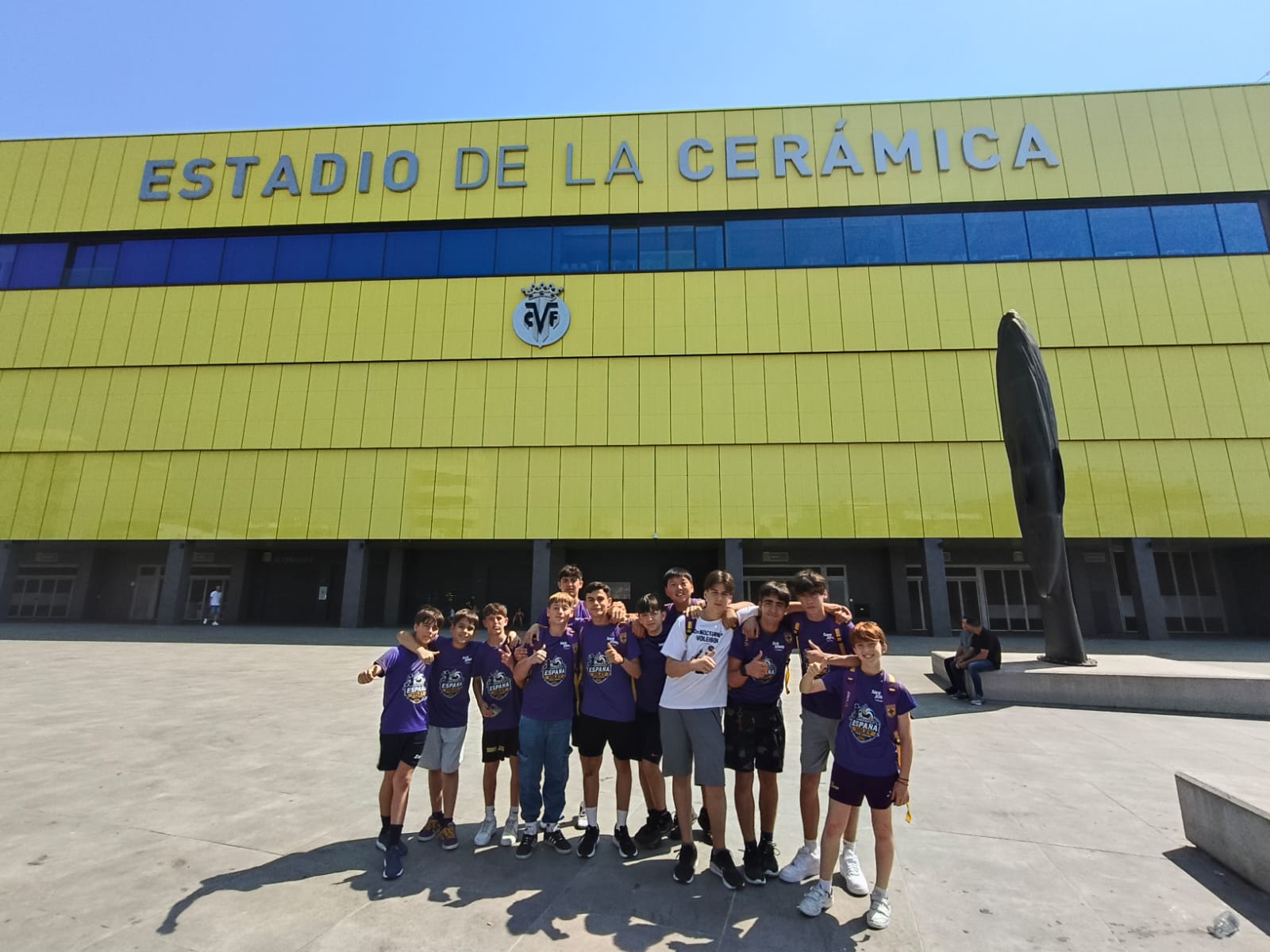Visitando el Estadio del Villareal
